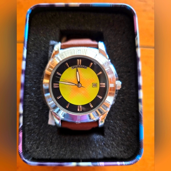 New vintage American Idol collector's edition genuine leather watch. - Picture 1 of 8